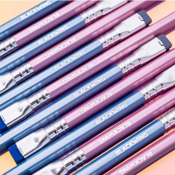 ❤️BUY 2 GET 1 FREE  Blackwing Pearl Blue Pencil,Set of 12,Retail Price$34.95 USD - Picture 8 of 16